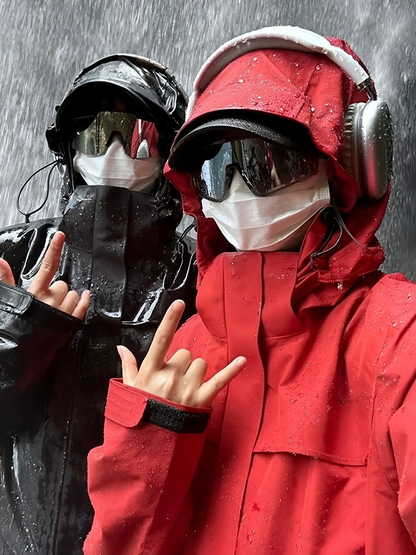 登山拓路者朱雀冲锋衣三合一防风防水两件套户外登山服